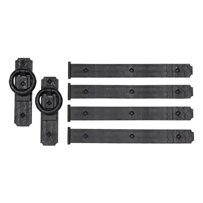 Cre8tive Hardware Rustic Rings Magnetic Garage Door Hardware (6 Piece)