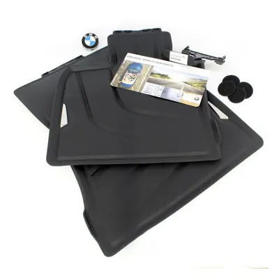 BMW X5 (F15) All-Weather Rubber Floor mats - Front Black