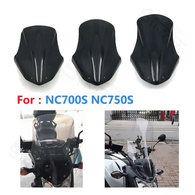 (500MM Smoky gray) For Honda NC700S NC750S NC 750 2012 2014 2016 2018