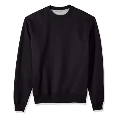 Champion Mens Cotton Max Crew Black Small