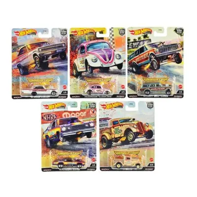 Hot Wheels Car Culture Dragstrip Demons Complete Set of Diecast