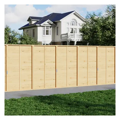 (180cm W x 150cm D ) Wooden Fence Panel