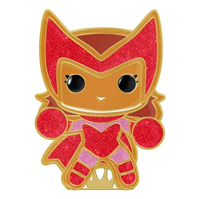 Marvel Comics Scarlet Witch Gingerbread Enamel Pop! Pin