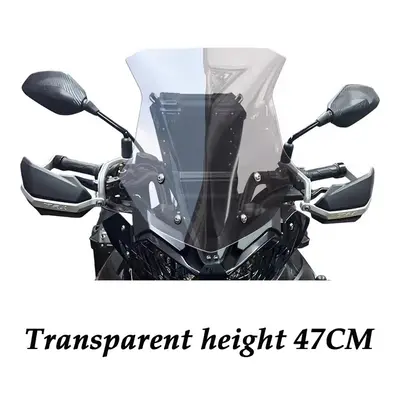 (A) For Benelli TRK702X Windshield TRK702 X Motorcycle Front Windshield TRK702