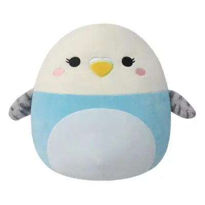 Squishmallows 14-Inch Tycho Blue and White Parakeet - Large Ultrasoft