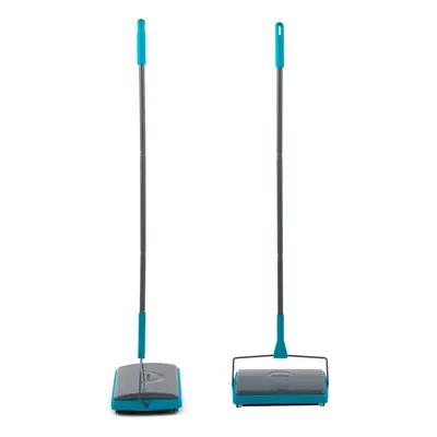 LA024855TQ Carpet Sweeper - Manual Floor Cleaner, Roller To Clean Carpets And Hard Floors, Pet F