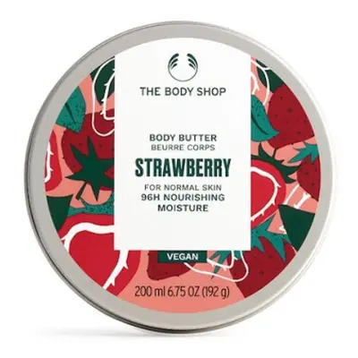 The Body Shop - Strawberry Body Butter - Moisturizing body butter with the scent of strawberries