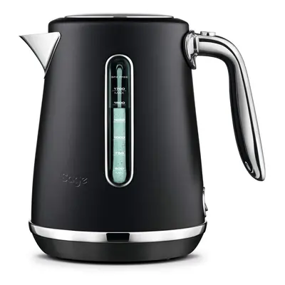 SAGE SKE735 the Soft Top Luxe, Kettle with Premium Metallic and Chrome Finish, Matt Black