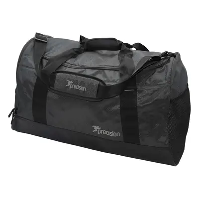 62x30x35cm Medium Holdall Bag - BLACK/GREY 65L Rip Stop Gym & Sports Traning Kit