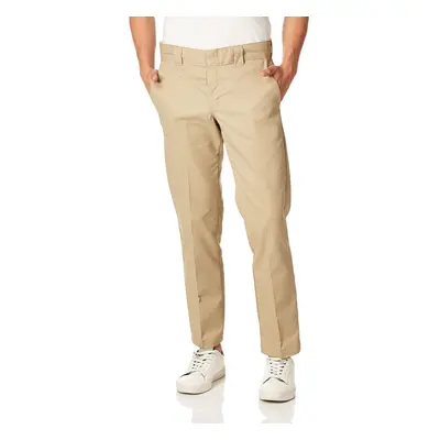 Dickies mens Slim Taper Stretch Twill work utility pants Desert Sand