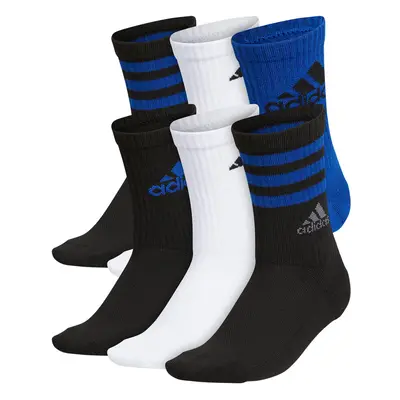 adidas Kids-Boy's/Girl's Mixed Graphic Athletic Cushioned Crew Socks (