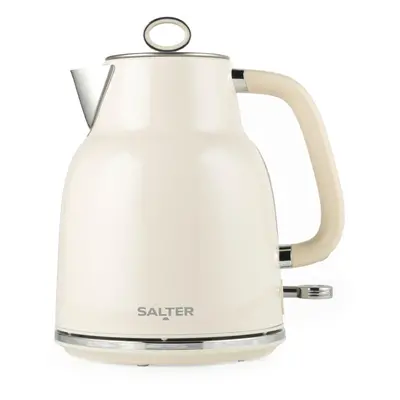 Salter EK5737CRM Retro 1.7 Kettle ? 3KW Rapid Boil, 360? Base, Removable Limescale Filter, Cordl