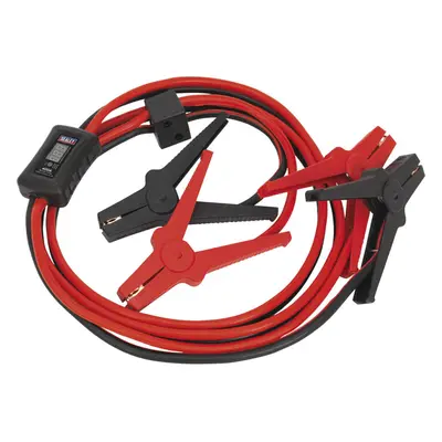 400A Booster Cables with Electronics Protection - 16mm x 3m - Voltage Display