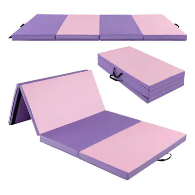 240 x x cm Folding Gymnastics Mat Tumbling Mat With Carry Handles