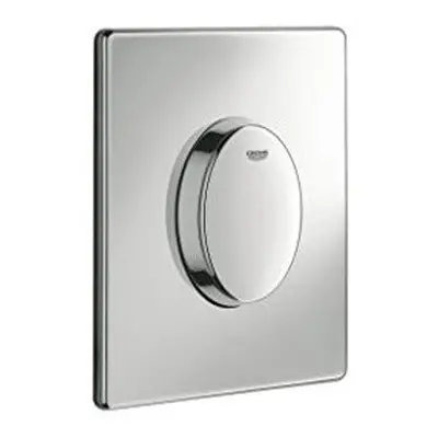 38564000 Skate Air WC Wall Plate Chrome