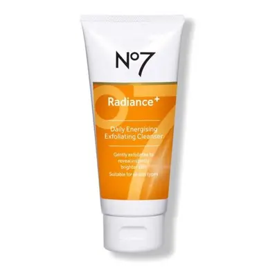 No7 Radiance Plus Daily Energising Exfoliating Face Cleanser 50ml