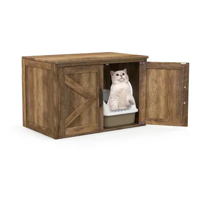 Cat Litter Box Enclosure Hidden Cat Washroom Furniture