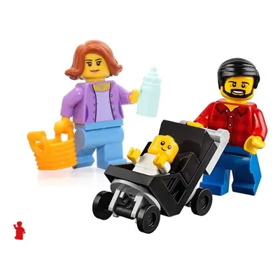 LEGO Town City Fun in The Park Family of Minifigures - Mom Female Dad