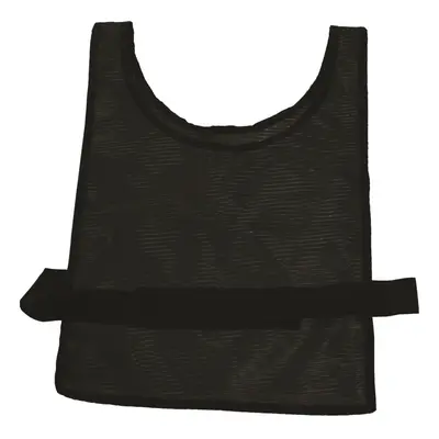 SCRIMMAGE VEST W/VELCRO STRAPS-ADULT-BLACK