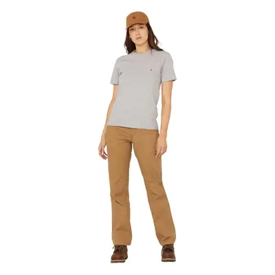 Carhartt Women's Rugged Flex Loose Fit Canvas Work Pant Yukon Tall