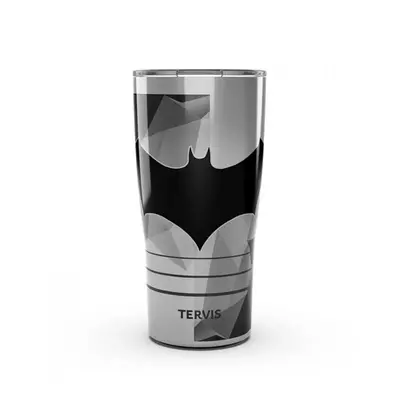 Batman 20 oz Lineage Stainless Steel Tervis Travel Mug, Black