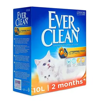 Ever Clean Litterfree Paws Cat Litter, Litre, Scented