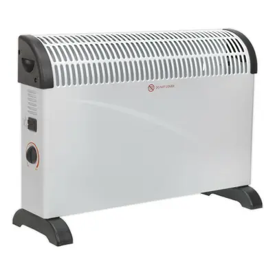 2000W Convector Heater - Rotary Thermostat - Heat Settings - 230V Supply