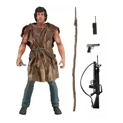 NECA Deluxe John Rambo First Bloody Survival 17.7cm Action Figure