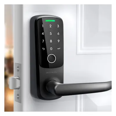 ULTRALOQ Latch World's First Built in WiFi Smart Lock (Black) with F