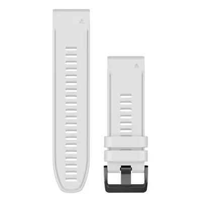 Garmin QuickFit 26mm Watch Band and Optional Extra Long Strap White