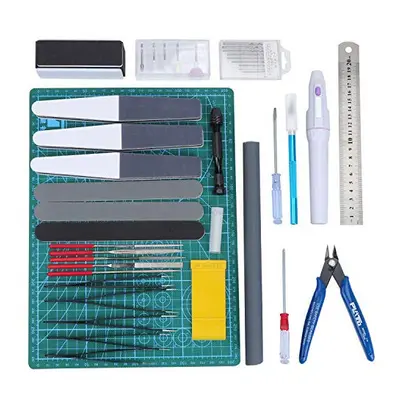 Aussel Pieces Gundam Model Tools Kit, Model Basic Tools Craft Set, Hobby Building Craft Set for 