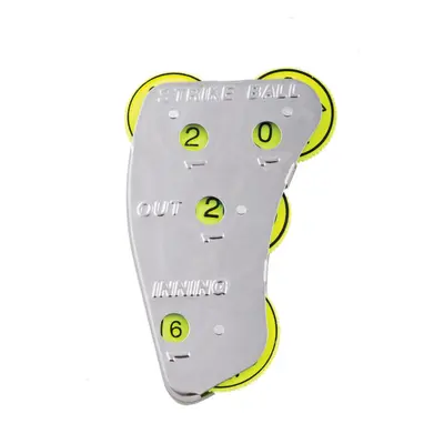 Champion Sports Wheel Stainless Steel Umpire Indicator - Counts Strikes Balls Outs and Innings