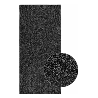 (anthracite, x cm/round design) vidaXL Rug Floor Carpet for Indoor and Outdoor Door Mat Kitchen 