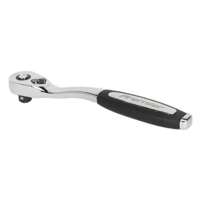 Offset Pear-Head Ratchet Wrench - 3/8" Sq Drive - Flip Reverse - 108-Tooth