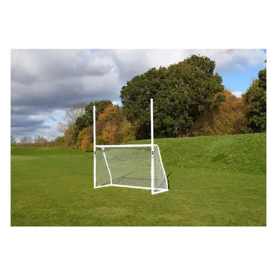 8 x Feet GAA Match Approved Goal Posts & Net - All Weather Outdoor Rated