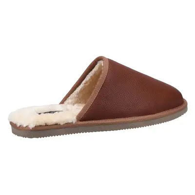 (Brown, (Adults')) Hush Puppies Coady Suede Men's Tan Slippers