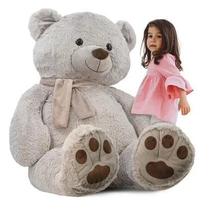 The Magic Toy Shop Giant Teddy Bear with Scarf Huge Plush Soft Toys Large Stuffed Animal Gift 13