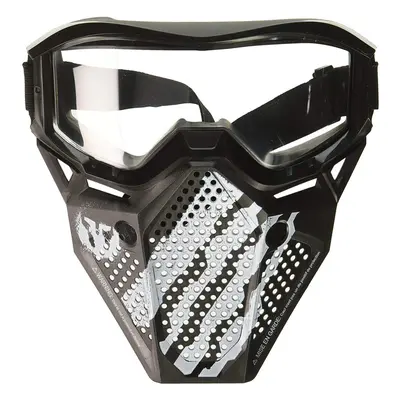 Nerf Rival Phantom Corps Face Mask, White Color Scheme, Breathable Design, Adjustable Band, Nerf