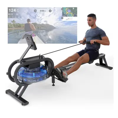 Rowing Machine with Water Tank Levels of Resistance