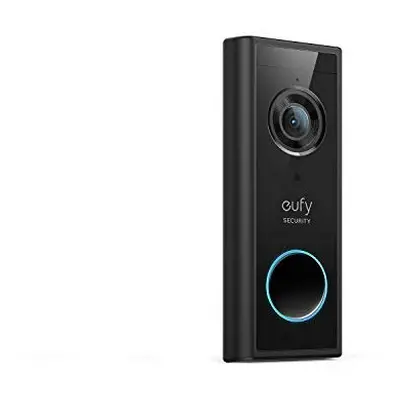 eufy Security, Wireless Add-on Video Doorbell with 2K Resolution, 2-Way Audio, Simple Self-Insta