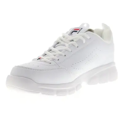 Fila Men's Disruptor SE Training Shoe White/Fila Navy/Fila Red M