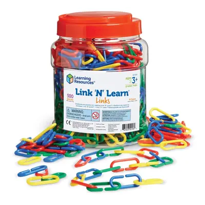 Learning Resources Link 'N' Learn Links - Pieces Ages 3+ Preschool Learning Supplies Toddler Lea