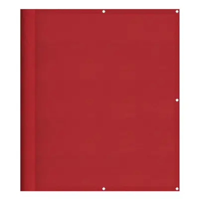 vidaXL Balcony Screen Red 120x1000 cm 100% Polyester Oxford garden screen