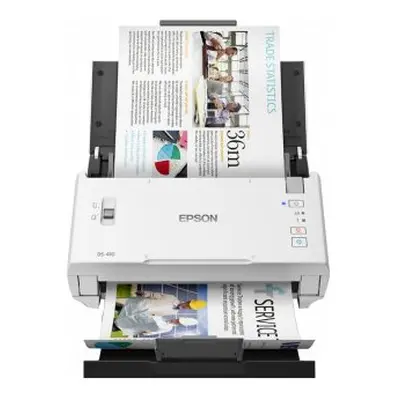 Epson DS-410 ADF + Manual feed scanner x 600DPI A4 Black, White