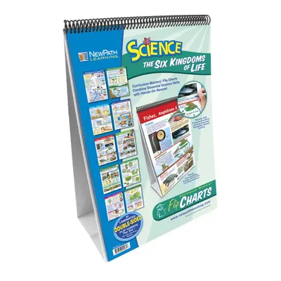 NewPath Learning Six Kingdoms of Life Double Sided Laminated Learning Flip Chart L x W in