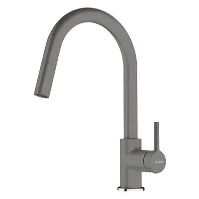 Franke 115.0626.057 Lina - Pull-Out - Stone Grey Tap for Kitchen Sink spout grey-115.0626, Small