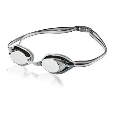 Speedo Unisex-child Swim Goggles Vanquisher 2.0 Junior Mirrored Silve