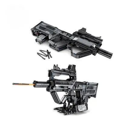 (as the picture) Block Military World War Weapon Army Soldier Gun Building Blocks Movie Figures 