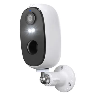 2K Wireless Security Camera Battery Powered - 3MP Color Night Vision WiFi Surveillance Camera Sy