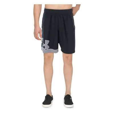 Under Armour Men's Woven Graphic Shorts Black (001)/White 3X-Large